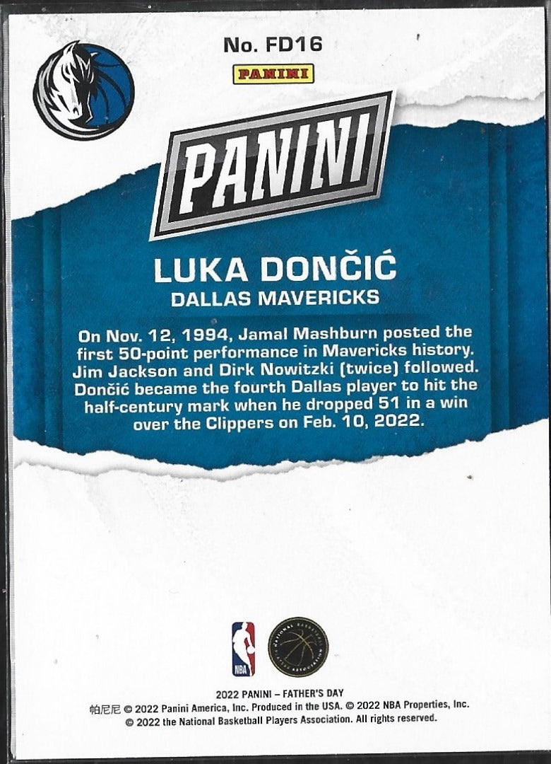 Luka Doncic Father's Day /25