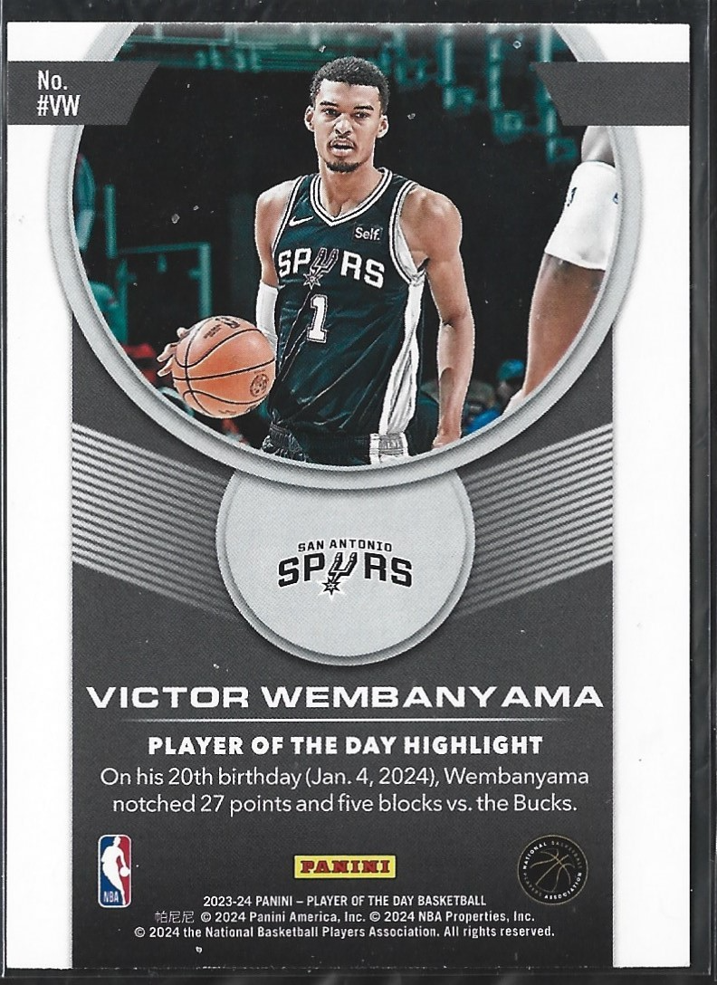 Victor Wembanyama Player of the Day Highlight