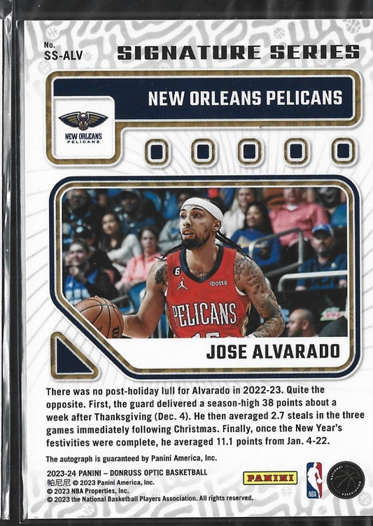 Josr Alvarado Signatures Series