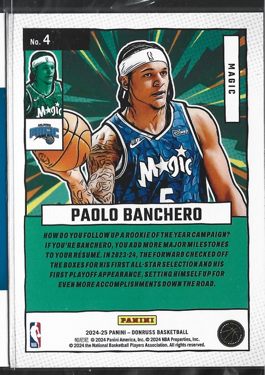 Paolo Banchero Net Marvels