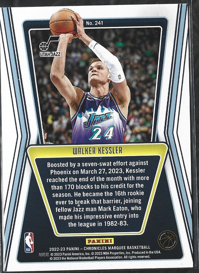 Walker Kessler Marquee Asia