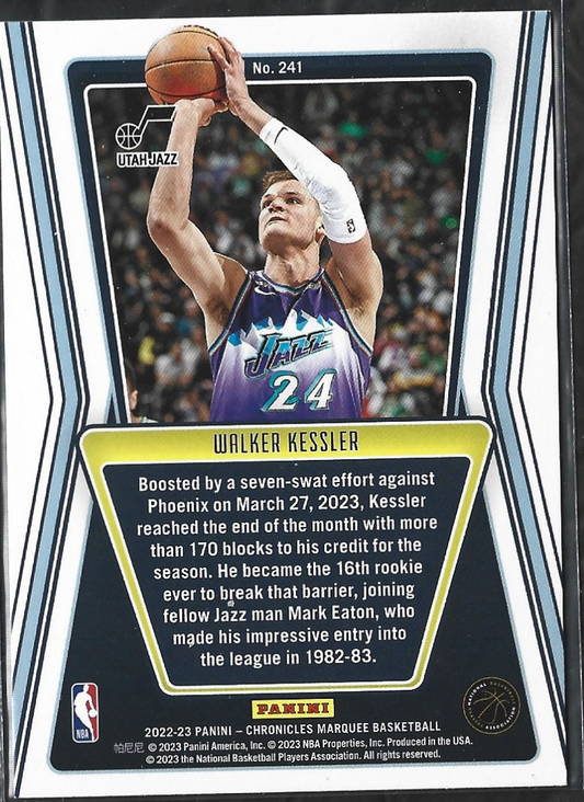 Walker Kessler Marquee Asia