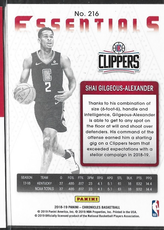 Shai Gilgeous-Alexander Essentials Green