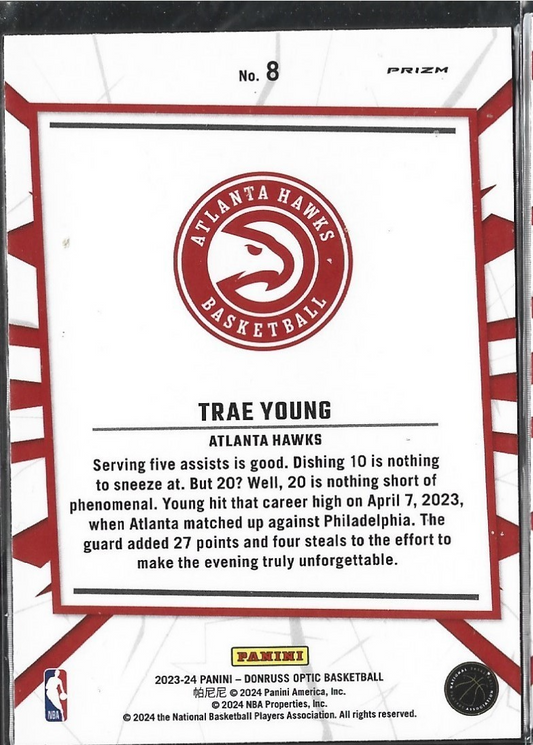 Trae Young My House Silver