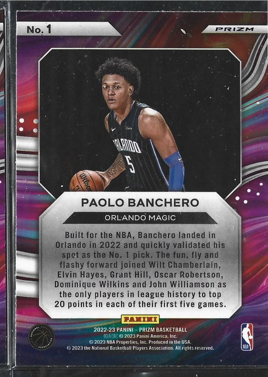 Paolo Banchero Instant Impact Silver