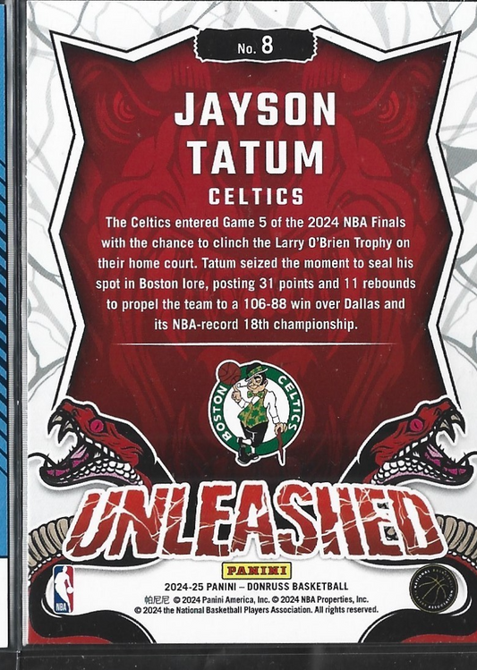Jayson Tatum Unleashed Diamond