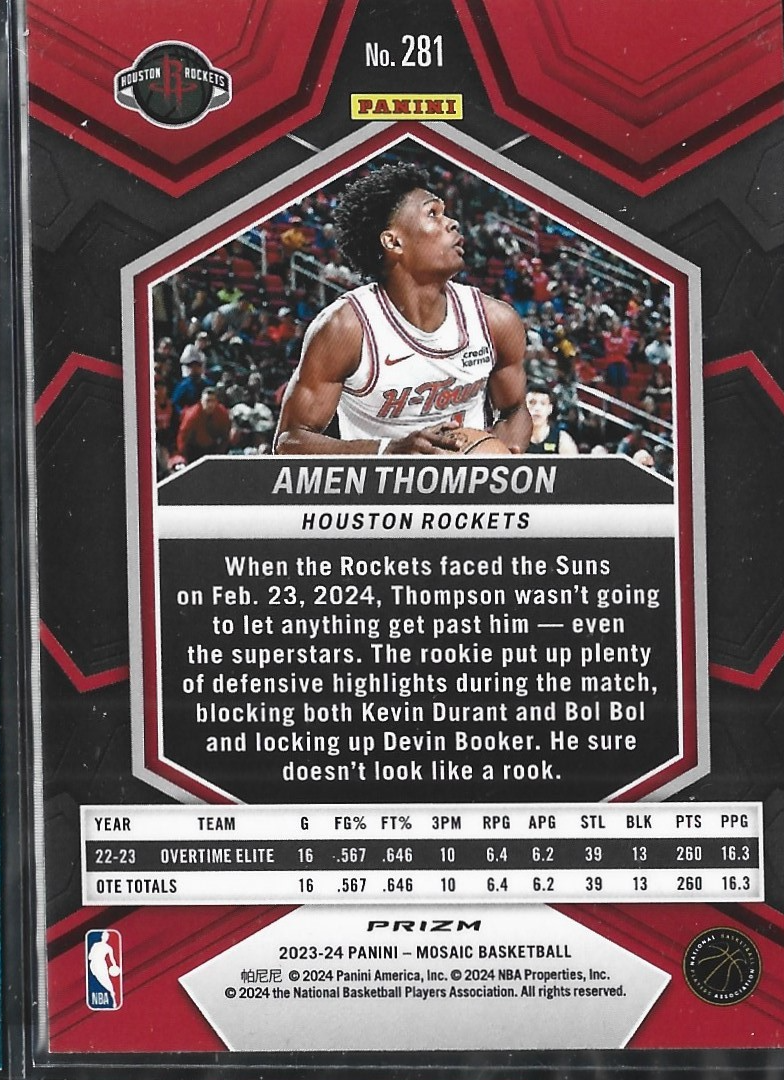 Amen Thompson City Edition Green