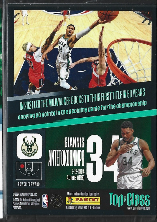 Giannis Antetokounmpo Unbeatable Red
