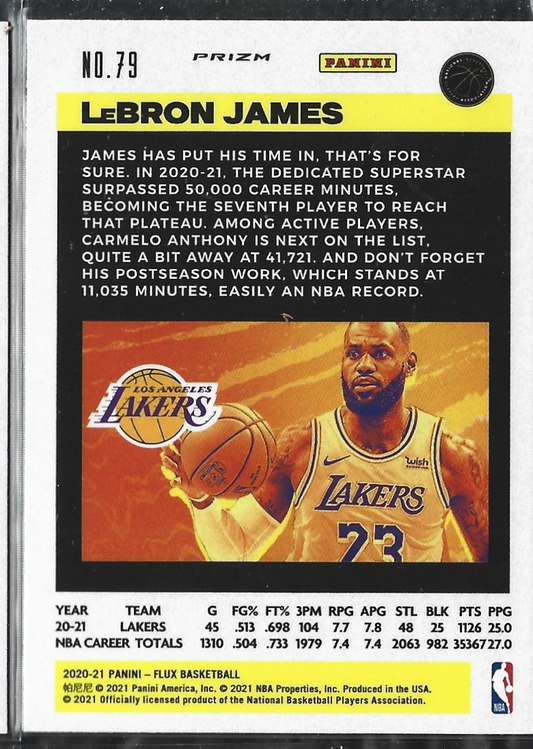 Lebron James Flux Laser