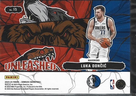 Luka Doncic Unleashed Purple Press Proof