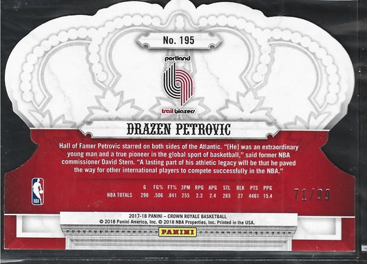 Drazen Petrovic Crown Royale /99