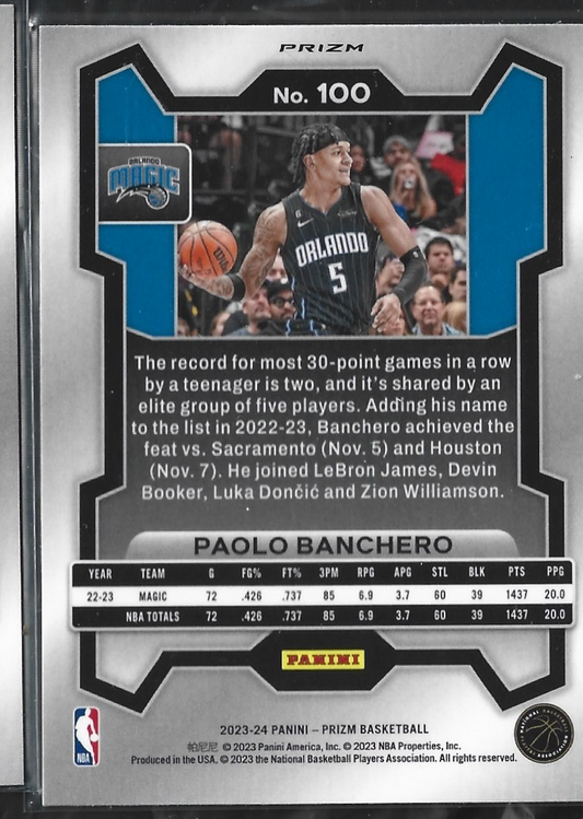 Paolo Banchero Prizm Orange