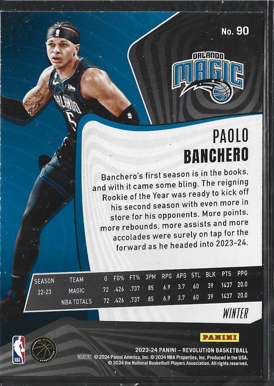 Paolo Banchero Revolution Winter