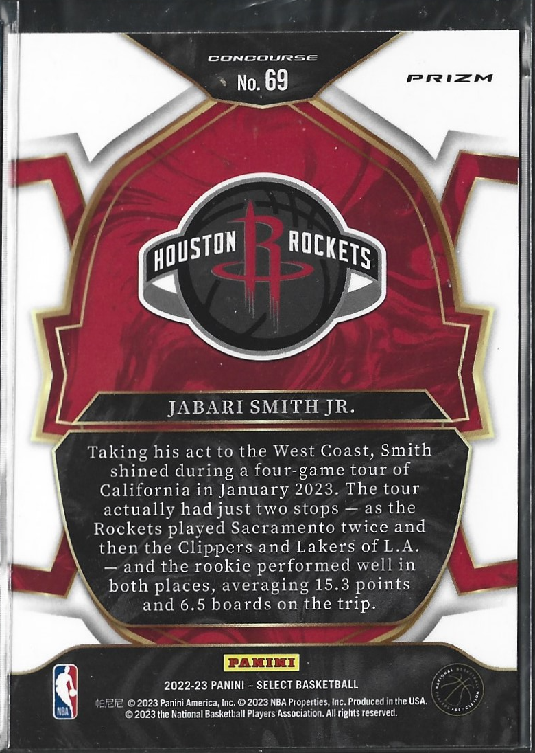 Jabari Smith Jr. Concourse RC Ruby Wave