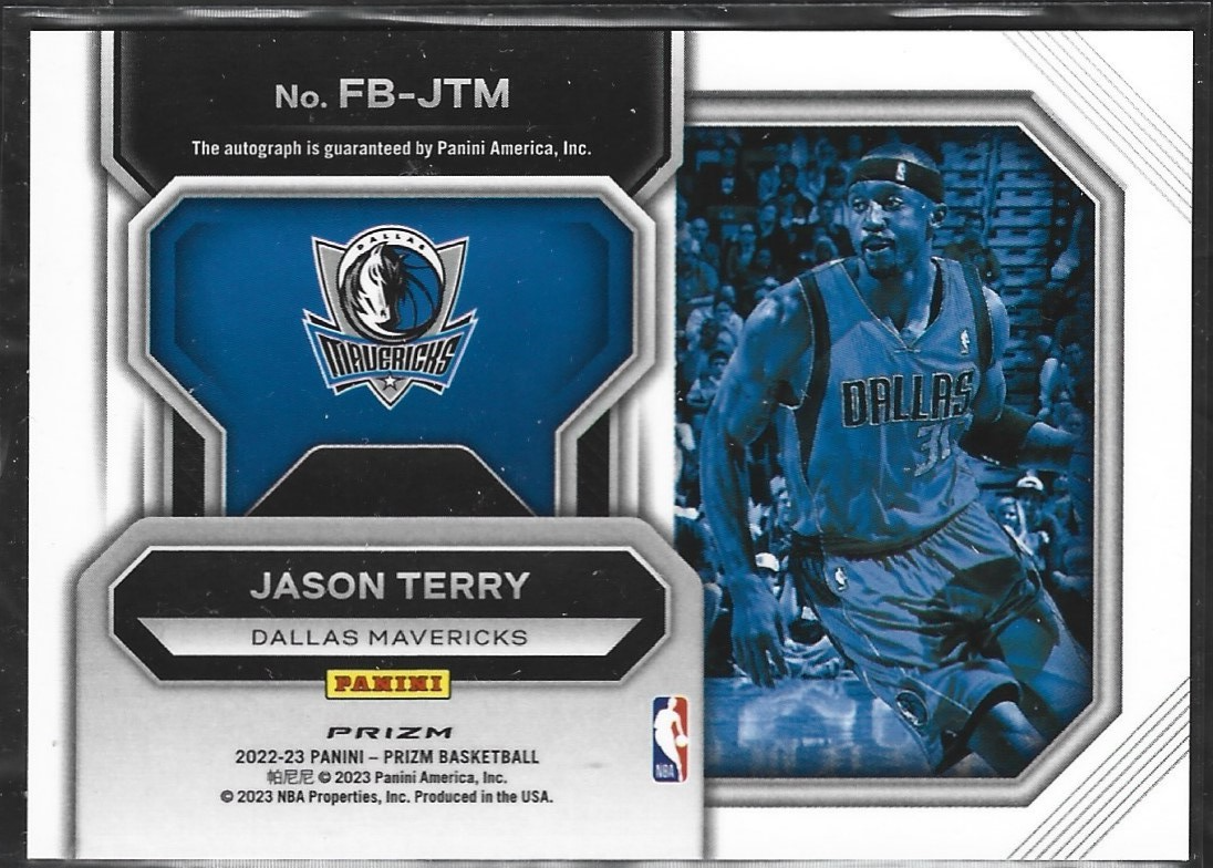 Jason Terry Fast Break Disco Auto