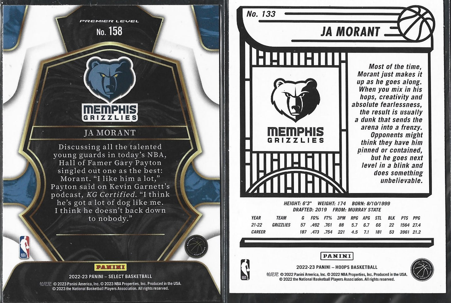 Ja Morant 50 php Assorted Cards