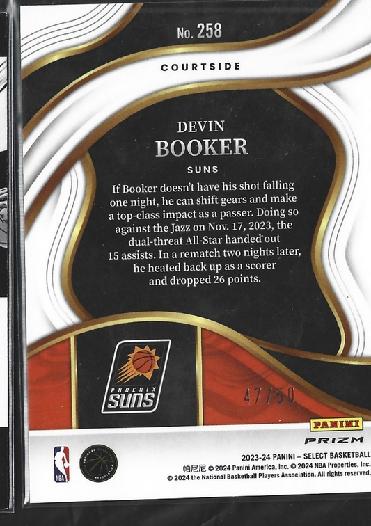 Devin Booker Courtside Green Wave /50
