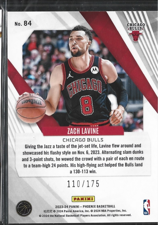 Zach Lavine Phoenix Yellow Cracked Ice /175