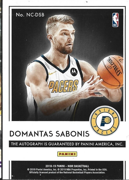 Domantas Sabonis NOIR Auto /99
