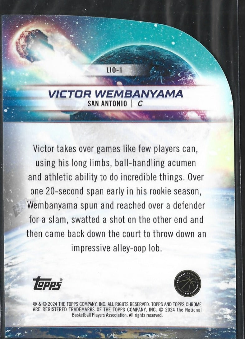 Victor Wembanyama Launched Into Orbit