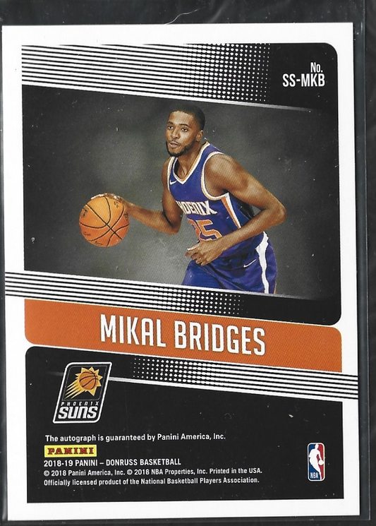 Mikal Bridges Significant Signatures RC Auto