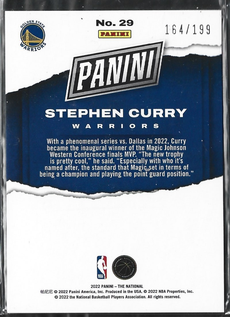 Stephen Curry The National /199