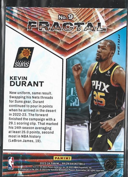 Kevin Durant Fractal Silver