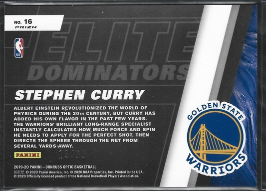 Stephen Curry Elite Dominators Red /99