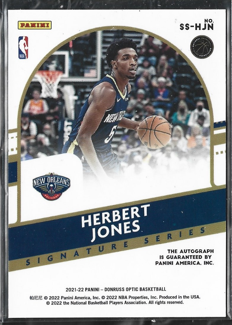 Herbert Jones Signatures Series RC Auto