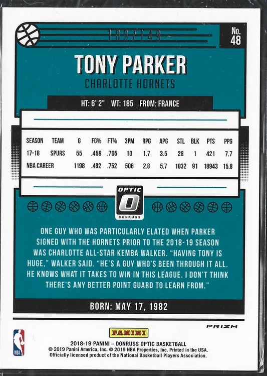 Tony Parker Optic Lime /149