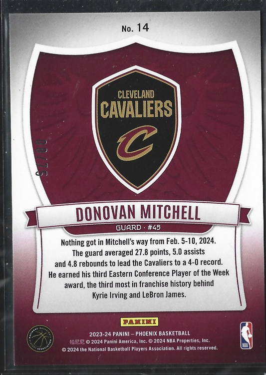 Donovan Mitchell Crusade Purple /75