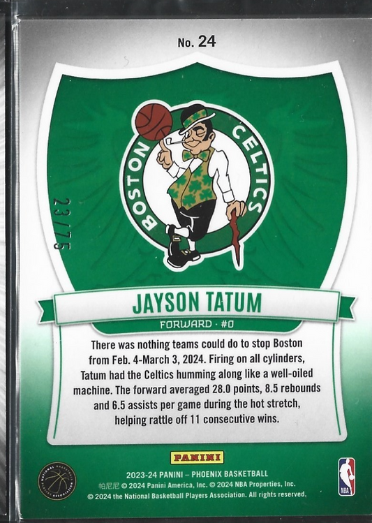 Jayson Tatum Crusade Purple /75