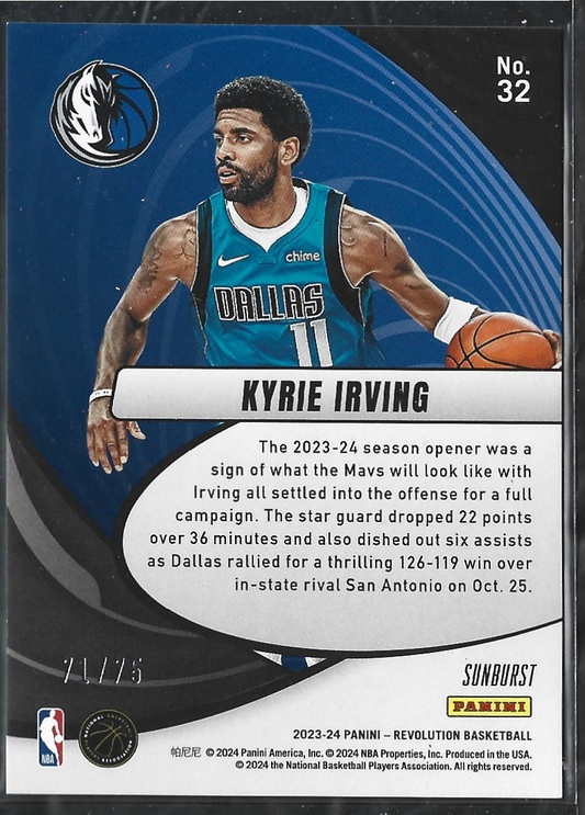 Kyrie Irving Vortex Sunburst /75