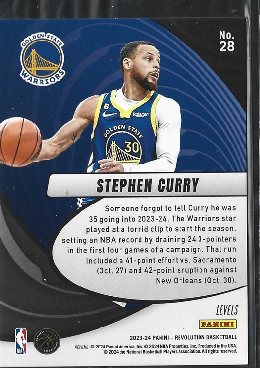 Stephen Curry Vortex Levels