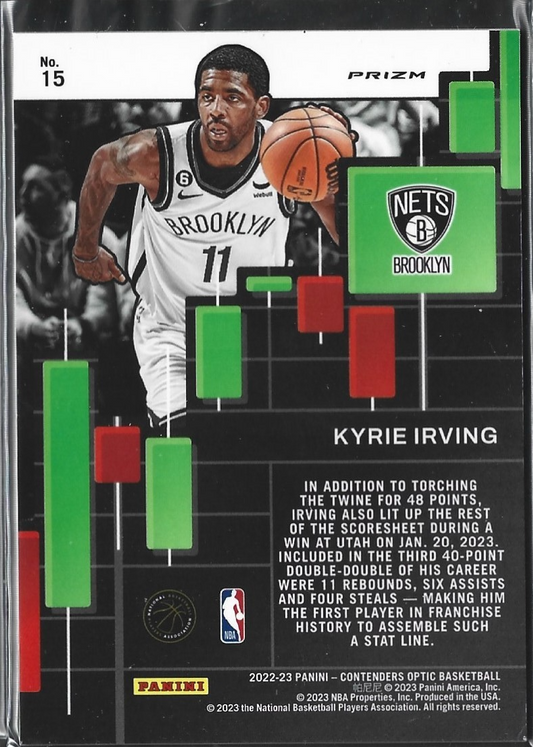 Kyrie Irving Playing The Numbers Game