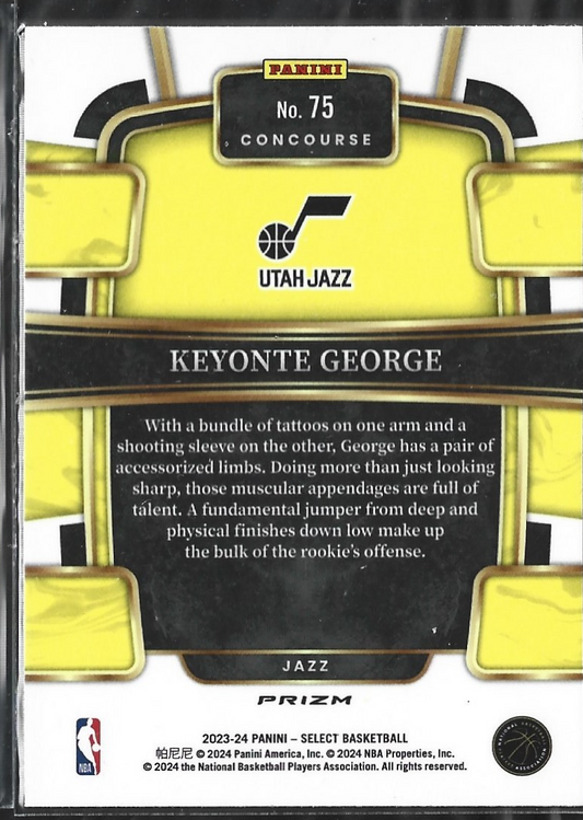 Keyonte George Select Concourse Tectonic