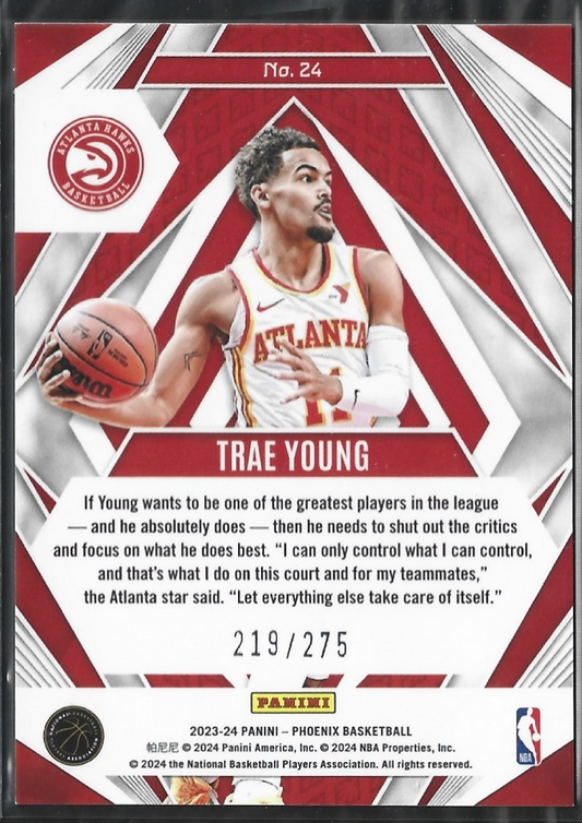 Trae Young Paragon Red Cracked Ice /275