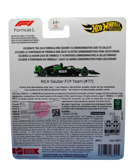Kick Sauber Formula 1 Team #77