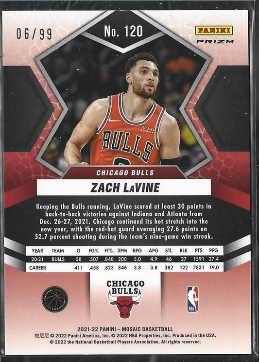 Zach Lavine Mosaic Blue /99