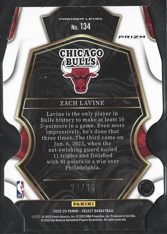 Zach Lavine Mezzanine Purple Cracked Ice /99