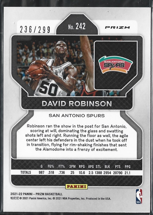 David Robinson Prizm Red /299
