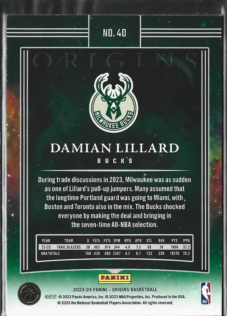 Damian Lillard Origins Red