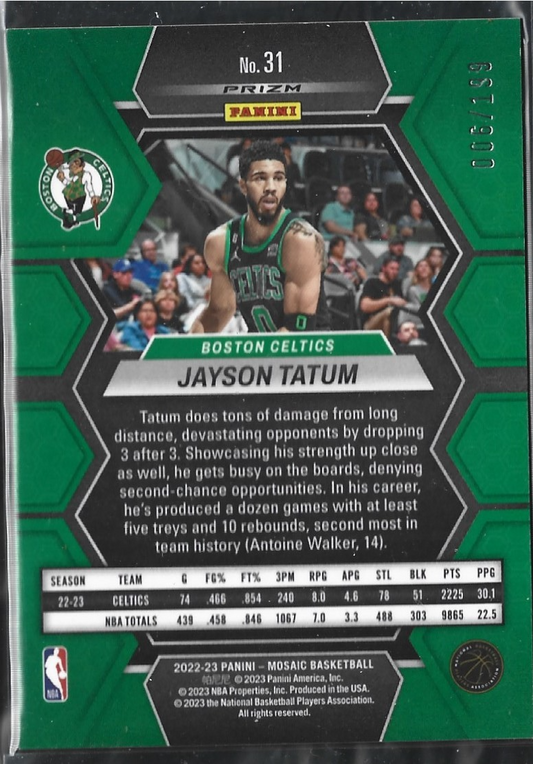 Jayson Tatum Mosaic Blue /199