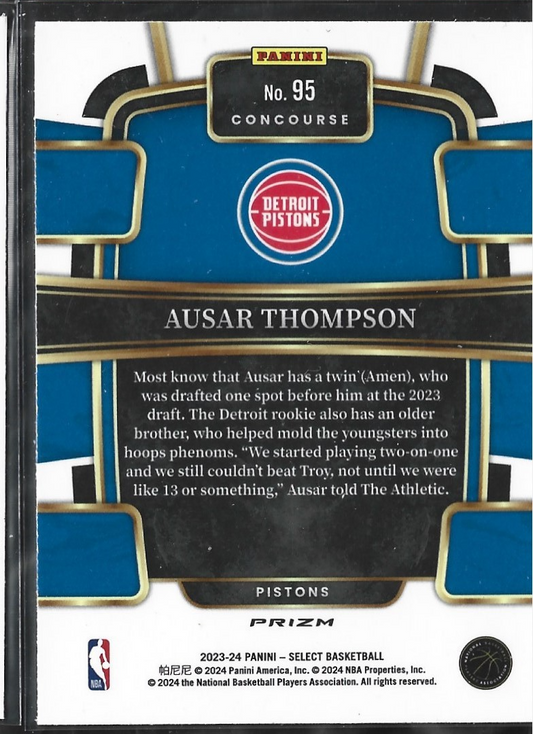 Ausar Thompson Select Concourse Silver