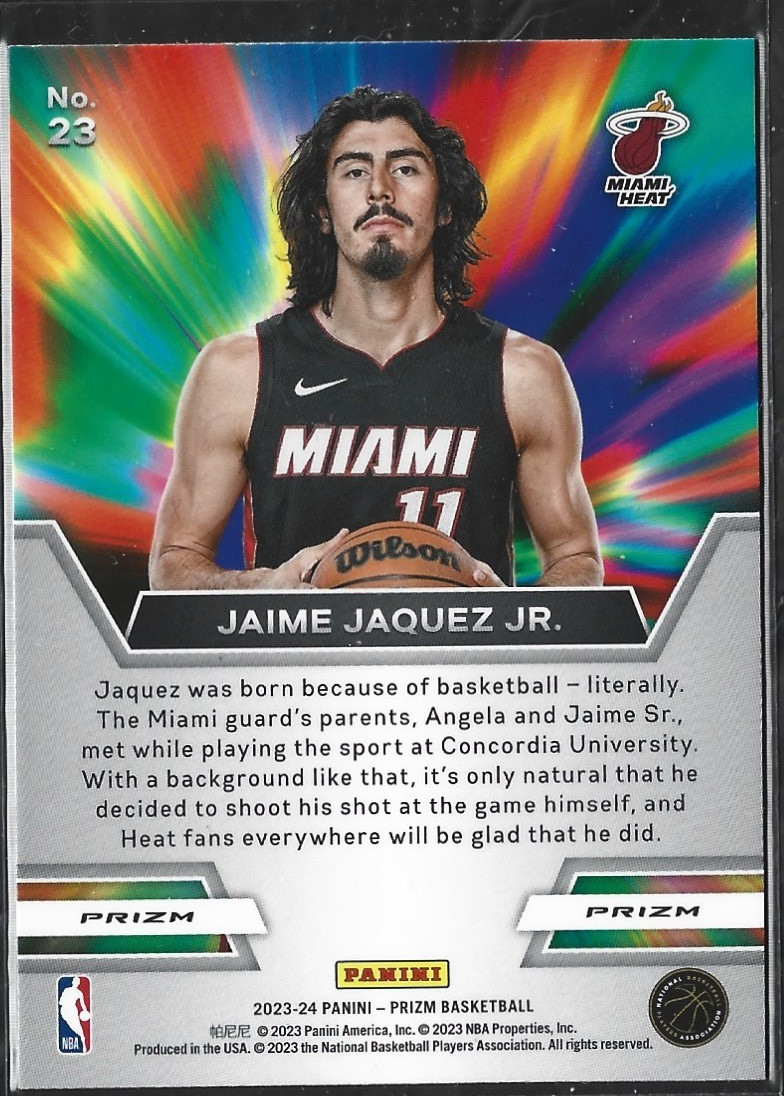 Jaime Jaquez Jr. Instant Impact Silver