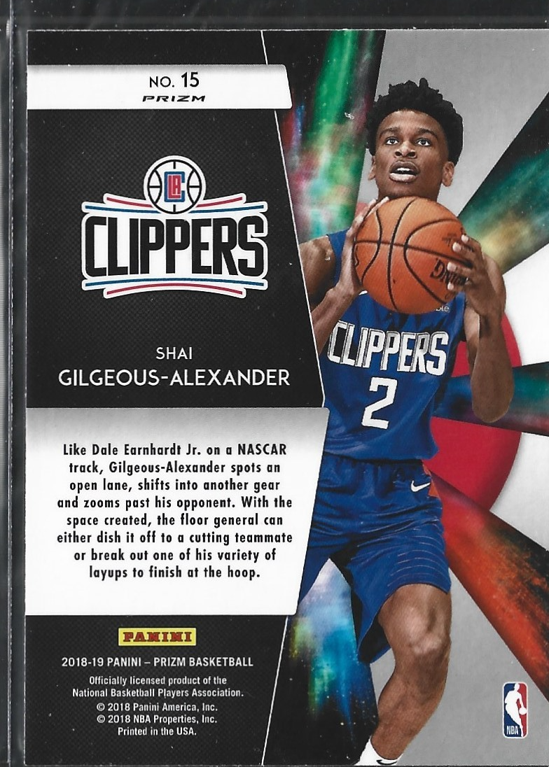 Shai Gilgeous-Alexander Freshman Phenoms Green
