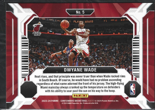 Dwyane Wade Suite Shots Cracked Ice /99