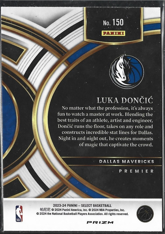 Luka Doncic Select Premier Silver