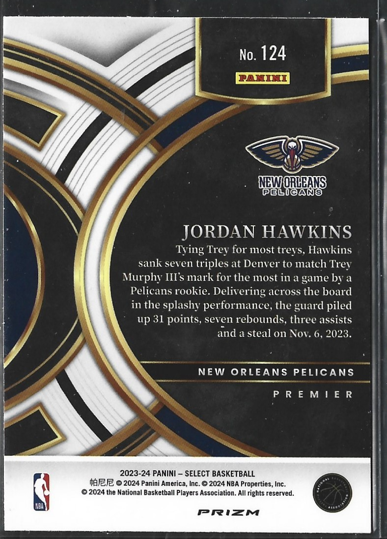 Jordan Hawkins Premier Flash