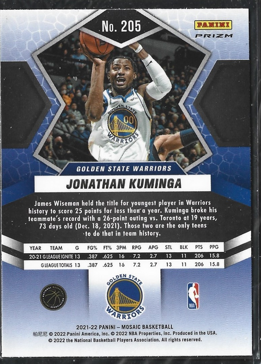 Jonathan Kuminga Mosaic Green